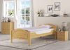 Erst-Holz Einzelbett Kiefer 100x200 cm inkl. Rollrost, natur Bild 4