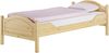 Erst-Holz Einzelbett Kiefer 100x200 cm inkl. Rollrost, natur Bild 3