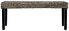 vidaXL Sitzbank 110 cm Schwarz Natur Kubu-Rattan und Massivholz Mahagoni 285790 Bild 2