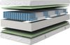 Taschenfederkernmatratze Sonet 24, 7 Zonen Matratze 90x200 cm, 140x200 cm & mehr, OTTO home, 24 cm hoch, Wendematratze H2/H3/H4, ergonomisch, 1000 Federn (bei 100x200 cm) Bild 2