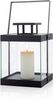 Blomus Laterne FINCA, Indoor-Laterne, klein, Windlicht, Glas, Stahl pulverbeschichtet, Schwarz, 29. 5 cm, 63686 Bild 2