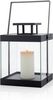 Blomus Laterne FINCA, Indoor-Laterne, klein, Windlicht, Glas, Stahl pulverbeschichtet, Schwarz, 29. 5 cm, 63686 Bild 4