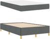 vidaXL Bettrahmen mit Matratze Dunkelgrau 120 x 200 cm Stoff 3398928 Bild 5