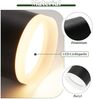 ZMH LED Aufbaustrahler rund Deckenstrahler schwarz 5W Aufbaustrahler klein Acryl Bild 4