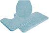 OTTO home Badematte Sanremo, Badvorleger, Badezimmer Teppich, sehr weich, Höhe 30 mm, rutschhemmend beschichtet, schnell trocknend, fußbodenheizungsgeeignet, Polyester, rechteckig, 3-tlg. Stand-WC Set, Badteppich, unifarben, rechteckig, rund & als 3-tl... Bild 2