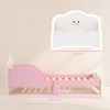 AIYAPLAY Kinderbett Einzelbett für Kinder (Einzelbett, 1-tlg, Bett mit Schutzgitter, ohne Matratze), Montessori-Bodennah, erhöhtes Schutzgitter Bild 3