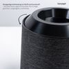 KONZEPT Blumentopf Pflanztopf in Textil-Optik (2 St), Übertöpfe aus Kunststoff für Zimmerpflanzen Bild 4