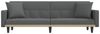 vidaXL Schlafsofa mit Kissen Dunkelgrau Stoff 351876 Bild 4