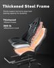 BIGZZIA Bürostuhl Gaming Stuhl mit Fußstütze - Gamer Stühle Ergonomisch mit Lendenkissen, Kopfstütze Gaming Chair Höhenverstellbar Computerstuhl Bild 2