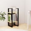 vidaXL Bücherregal 2 Böden 40x30x70 cm Massivholz Kiefer 806412 Bild 3
