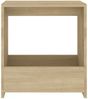 vidaXL Beistelltisch Sonoma-Eiche 50x26x50 cm Holzwerkstoff 806690 Bild 4