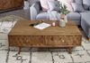 Couchtisch Akazie 120x70x40 natur lackiert MOSAYK #103 Bild 3