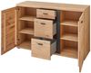 Kommode Sonos, Echtholz, Holzwerkstoff, Holzfarben, 134 x 86 x 42 cm Bild 3