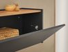 Garderobe Set 2-tlg. Center in grau matt und Eiche Wotan 150 x 200 cm Bild 4