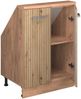 Küchenschrank für Dachschrägen R-Line Artisan-Eiche 60 cm mit 2 Türen Vicco Bild 5