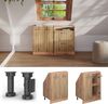 Küchenschrank für Dachschrägen R-Line Artisan-Eiche 60 cm mit 2 Türen Vicco Bild 2
