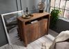 Sideboard Sheesham 120x45x100 grau geölt BUENO #2005 Bild 2