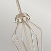 Elstead Kayva LED Kronleuchter 6-flammig Nickel klar 3000K Bild 4