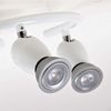 Moderne LED Deckenleuchte mit beweglichen Spots Bild 2