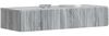 vidaXL Wandmontierter Beistelltisch Graues Sonoma 87,5 x 34,5 x 17 cm 898331 Bild 2