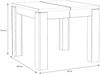 Kulissen-Esstisch >DINING< ausziehbar bis 180cm, Schlammeiche Dekor - 90/180x75,9x90,4cm (B/H/T) Bild 5