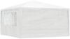 vidaXL Profi-Partyzelt mit Seitenwänden 4×4 m Weiß 90 g/m² 48525 Bild 3