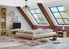 Flaches Futon-Doppelbett Bodenbett Niedrigbett 140x200 Kiefer massiv V-60.51-14Rollrost inkl. Bild 4