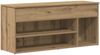 vidaXL Schuhbank Artisan-Eiche 102x30,5x45 cm Holzwerkstoff 859144 Bild 2