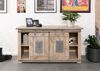 Sideboard Mango 128x45x70 whitewash lackiert RAILWAY #302 Bild 4