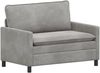 vidaXL Sofa Set 2 pcs Hellgrau Samt 3417025 Bild 4