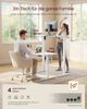 VASAGLE Elektrisch verstellbarer Stehtisch, Memory-Funktion mit 4 Höhen, Schreibtisch für Home Office, 120 x 60 cm, weiß Bild 3