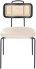 Esszimmerstuhl 2er Set ADELANTO Metall Hellbeige Bild 5