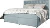 99rooms Tiziano Boxspringbett 120x200 cm Velours MONOLITH Silber Bild 2