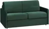 Vente-unique - CALIFE Sofa SamtStoff Grün - B 223 cm94 cm x H 85 cm x L 150 cm Bild 2