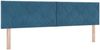 vidaXL Boxspringbett mit Kopfteil Dunkelblau 180 x 200 cm Samt 3340458 Bild 5