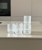 Zoha Gläser-Set Relief Crystal Glas Set - Latte Macchiato Tee Softdrink, 12-tlg, Glas, Hitzebeständig - verschiedene Größen Bild 3