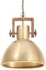vidaXL Hängelampe Industriestil 25 W Messing Rund 30 cm E27 320533 Bild 5