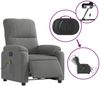vidaXL Massagesessel Aufstehhilfe Elektrisch Dunkelgrau 3204952 Bild 5