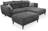 Hocker Susan / Salo, Mikrofaser, Anthrazit, 81 x 46 x 114 cm Bild 2