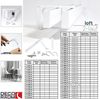 Deco-Raum® Gardinenschiene Innenlauf Loft | Größe: 400cm | Material: Aluminium | Farbe: Weiß Bild 4