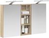vidaXL Badezimmerschrank-Set 3 pcs 80 x 10,5 x 50 cm Holzwerkstoff 3403658 Bild 3