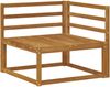 vidaXL Outdoor-Sofagarnitur 7 pcs Natur Massivholz Akazie 3368112 Bild 4