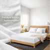 Buymax Spannbettlaken Premium Velours aus 80% Baumwolle, Velours, Gummizug: Rundumgummi, (1 Stück), Pflegeleicht und Atmungsaktiv in Verschiedenen Farben und Größen Bild 3