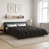 vidaXL Ganzjahresbettdecke Anthrazit 200 x 200 cm Mikrofaser 42025992 Bild 4