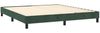 vidaXL Boxspringbett mit Matratze Dunkelgrün 180x200 cm Samt 3131216 Bild 4