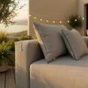 HOME DELUXE Modulares Outdoor Sofa ALAZIA Hellgrau - M Bild 5