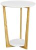 SoBuy Beistelltisch mit 2 Ablagen,Couchtisch Bild 1