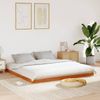 vidaXL Massivholzbett Wachsbraun 200x200 cm Kiefer 847146 Bild 1