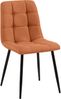 Esszimmerstuhl Tilde 1 Esszimmerstuhl orange Stoff Bild 2