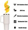 Somerway 1182ml Kaffeebecher to Go Doppelwandiger Vakuum Isolierbecher Tumbler Bild 3